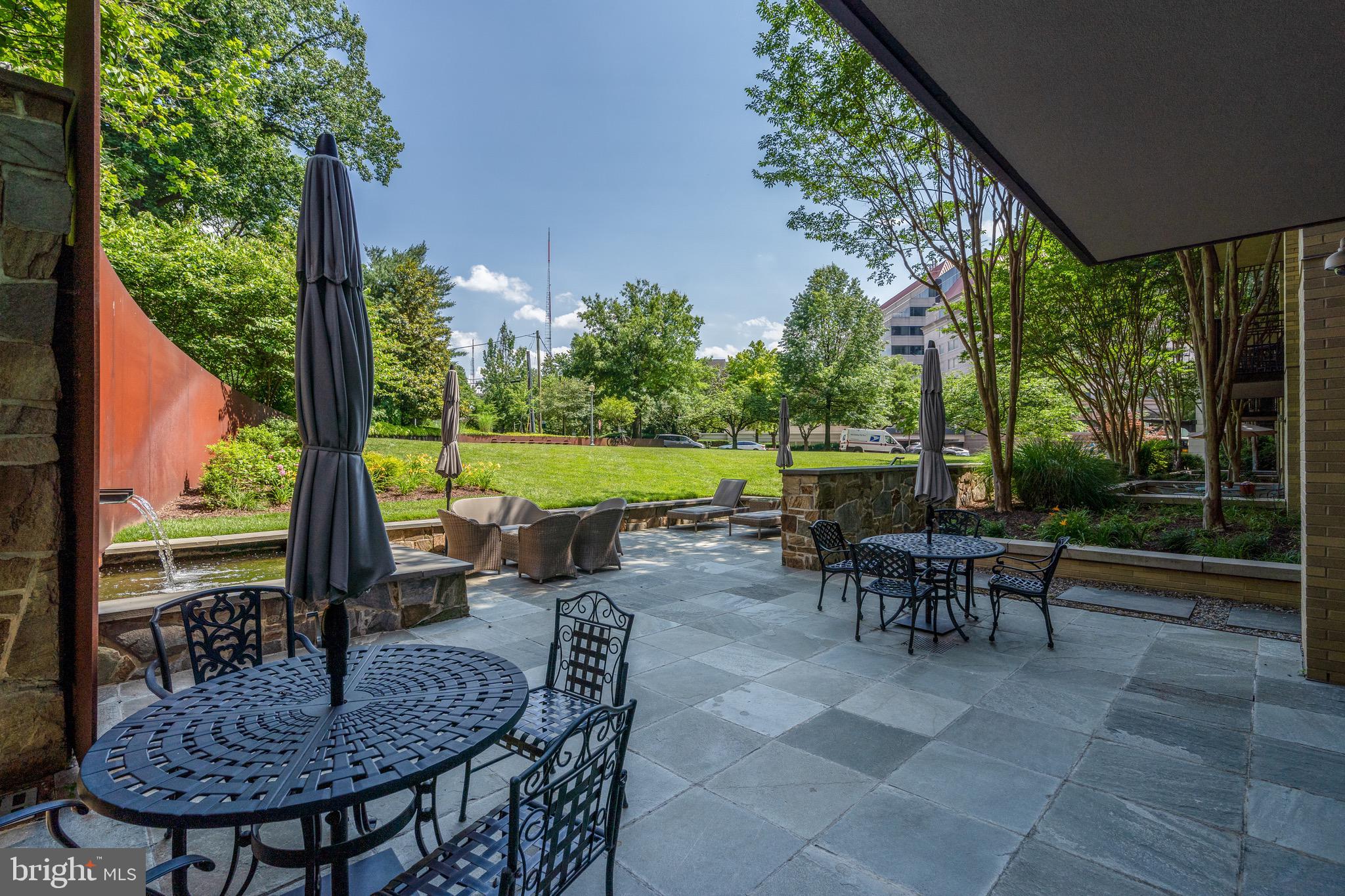 4301 Military Road Northwest, Unit PH9 Washington, DC 20015 - Photo 45 of 48 Communal patio