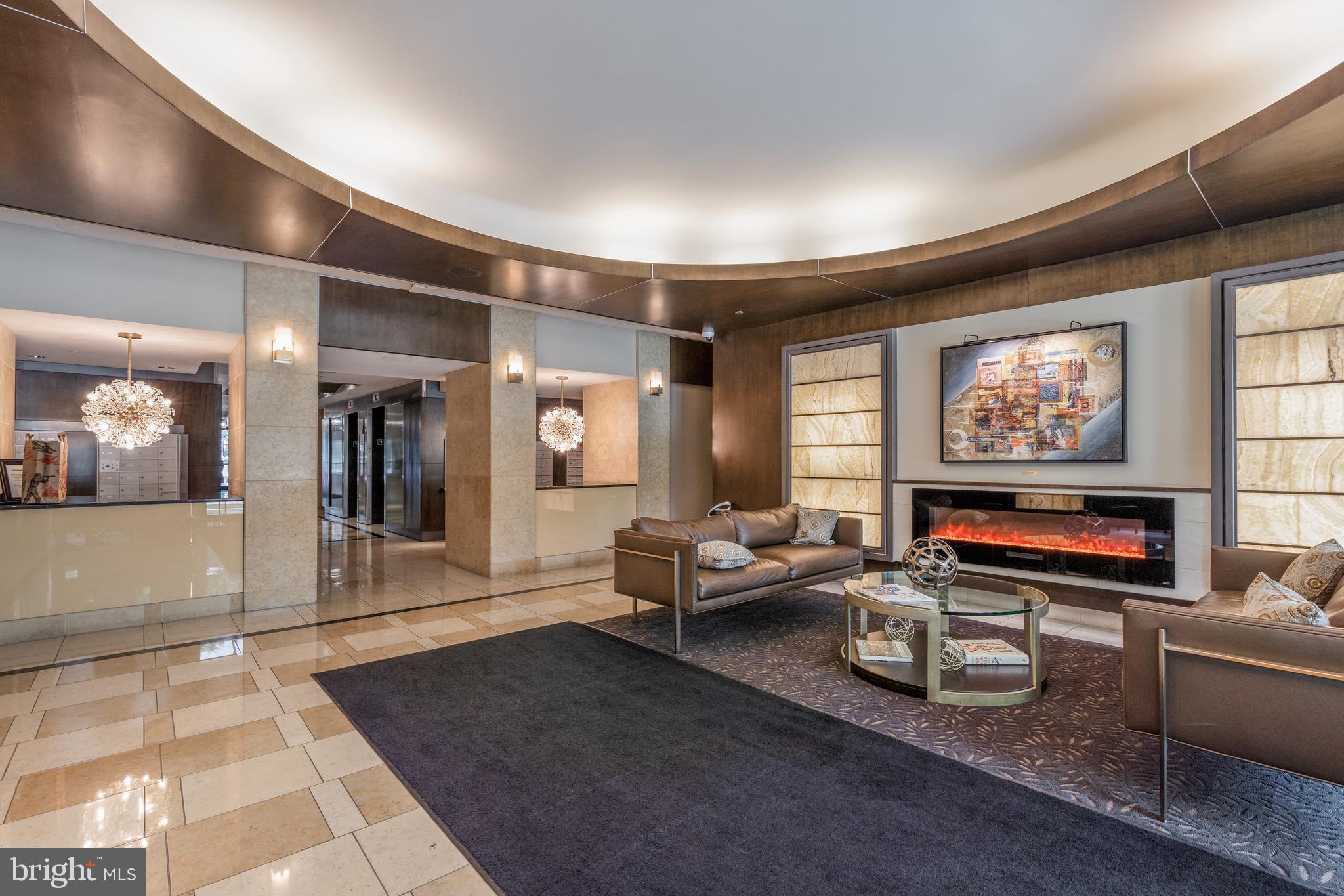 4301 Military Road Northwest, Unit PH9 Washington, DC 20015 - Photo 46 of 48 Lobby with 24/7 concierge