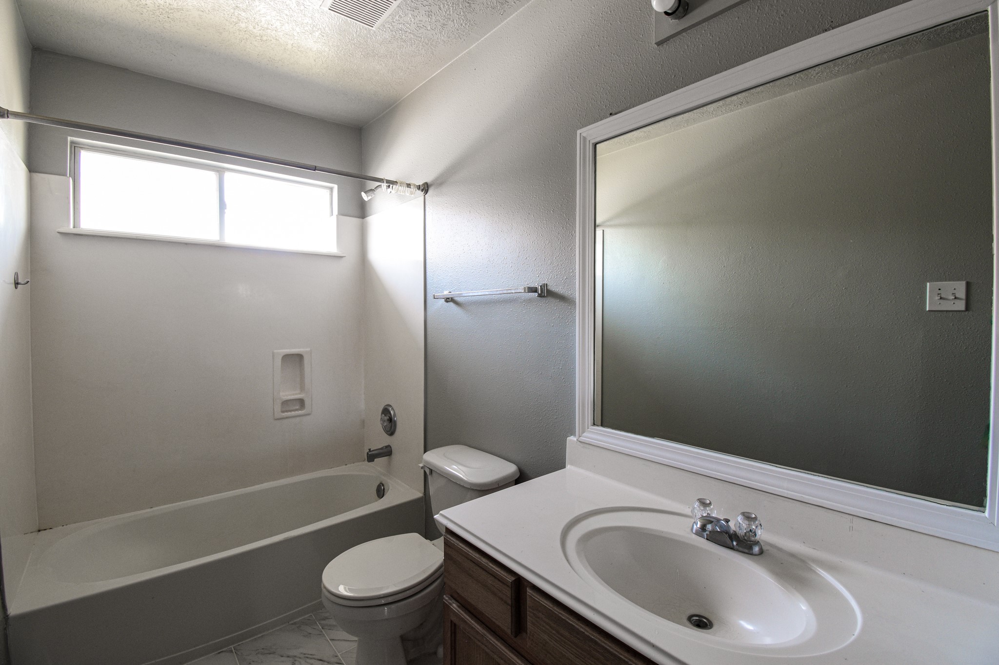 19362 Moss Meadow Lane Katy, TX 77449 - Photo 24 of 35 a bathroom with a sink toilet and shower