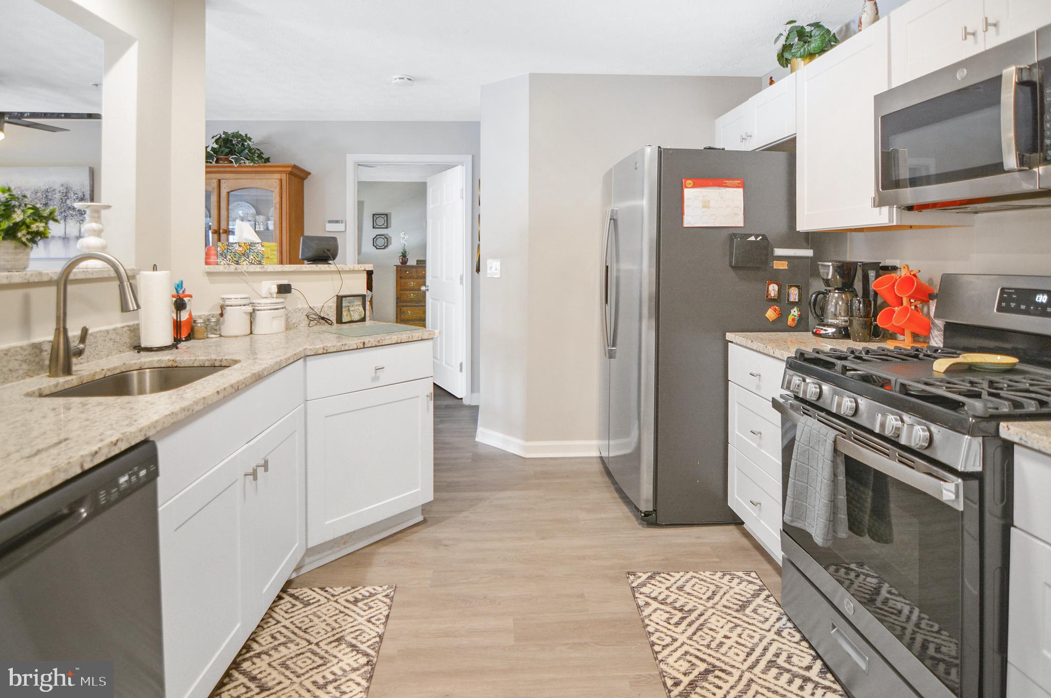9600 Haven Farm Road, Unit E Perry Hall, MD 21128 - Photo 12 of 21 New White Cabinets