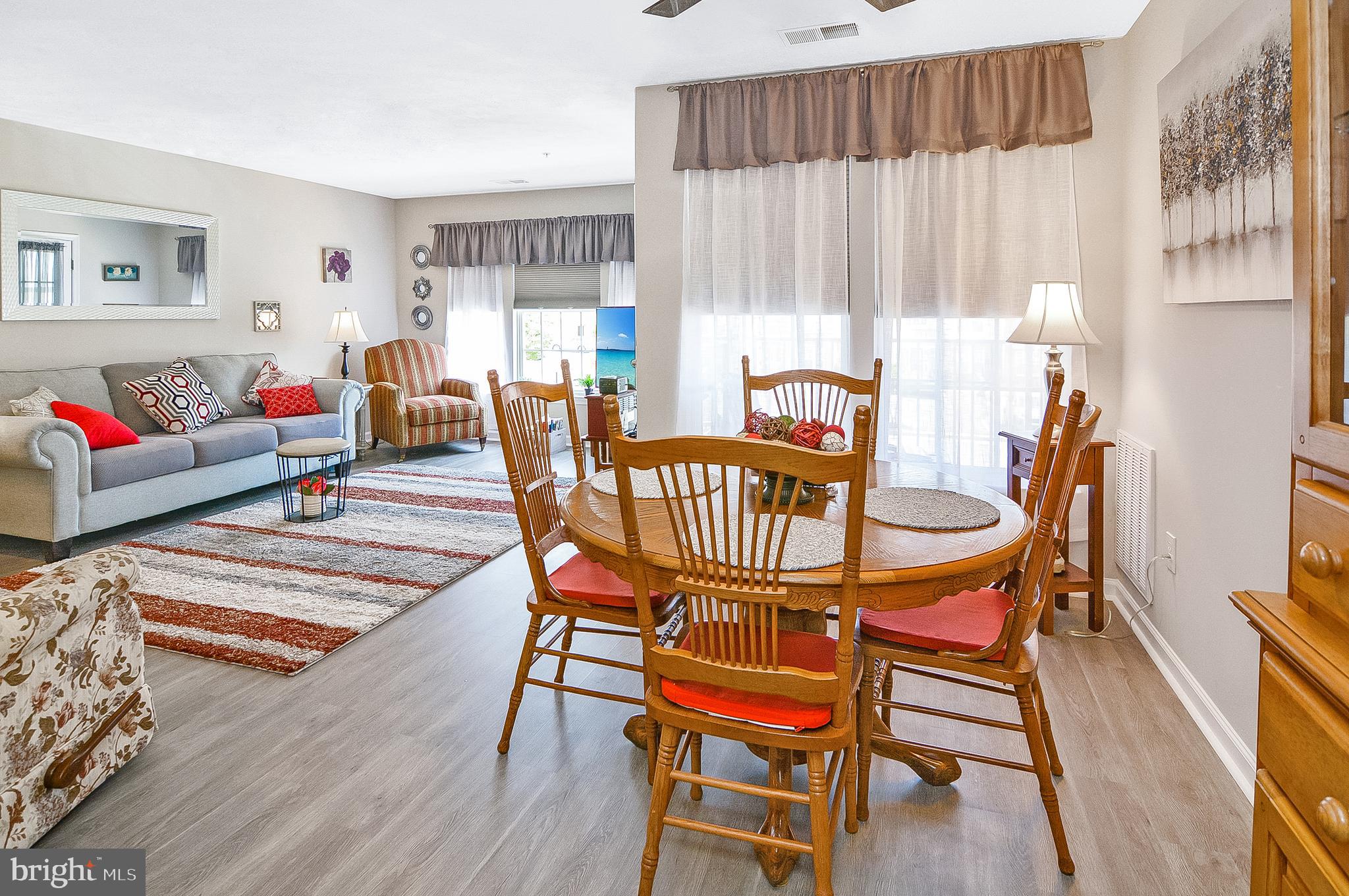 9600 Haven Farm Road, Unit E Perry Hall, MD 21128 - Photo 8 of 21 Light-filled dining area