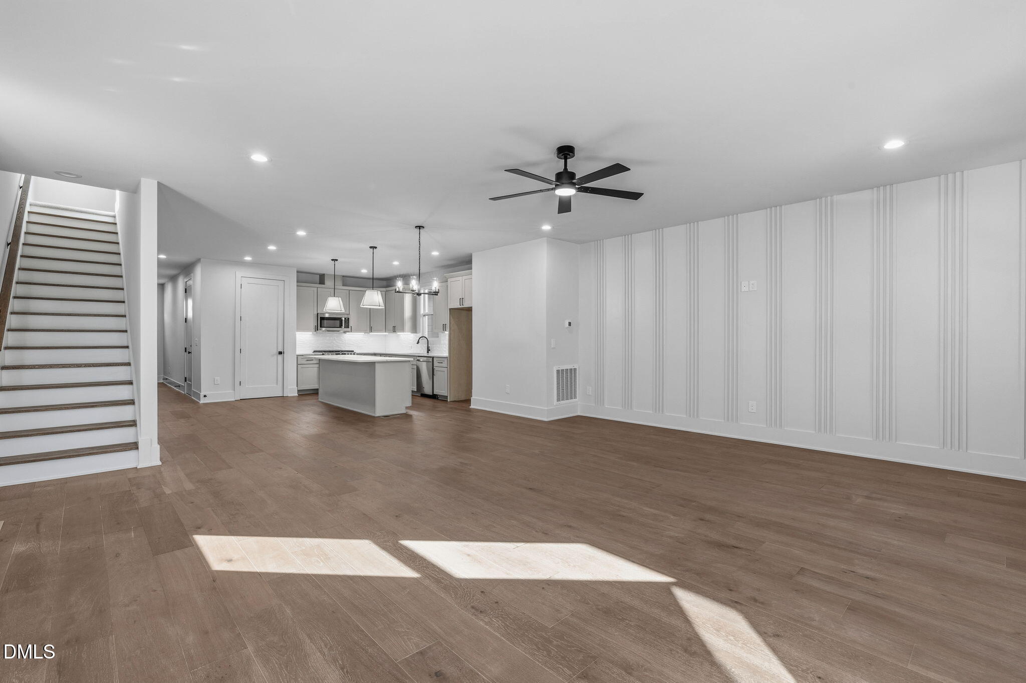 635 Conover Road, Unit B Durham, NC 27703 - Photo 21 of 48 a view of a kitchen with a sink and a large window