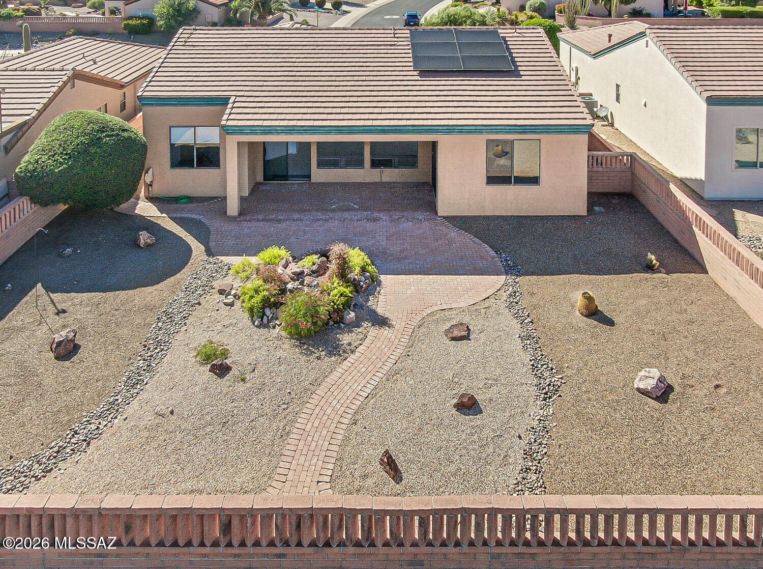 4901 South Meadow Ridge Drive Green Valley, AZ 85622 - Photo 47 of 51 Aerial Back