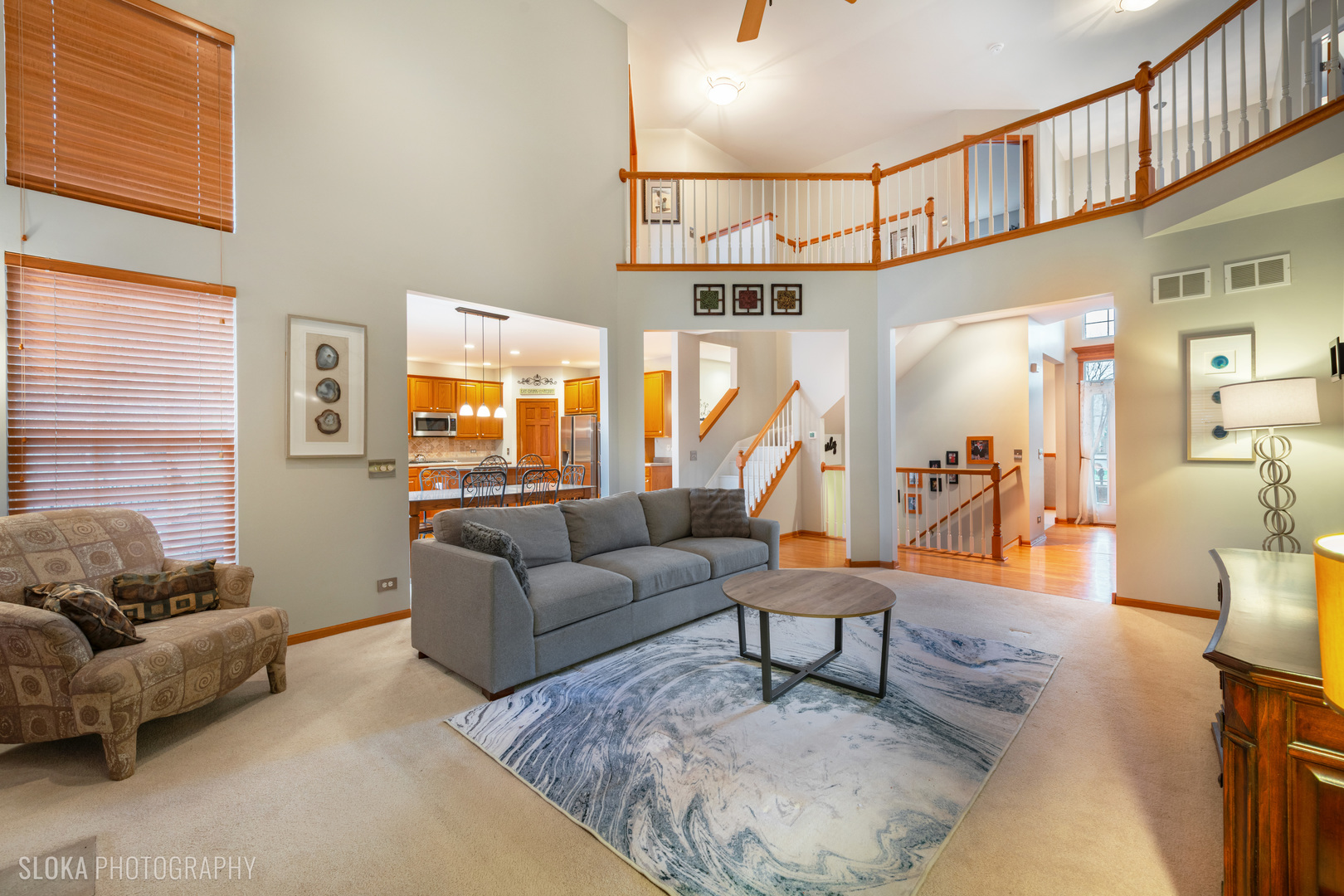 1123 Village Road Crystal Lake, IL 60014 - Photo 14 of 46 a living room with furniture and a flat screen tv