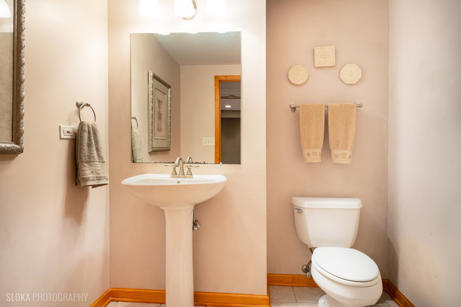 1123 Village Road Crystal Lake, IL 60014 - Photo 15 of 46 a bathroom with a toilet sink and mirror
