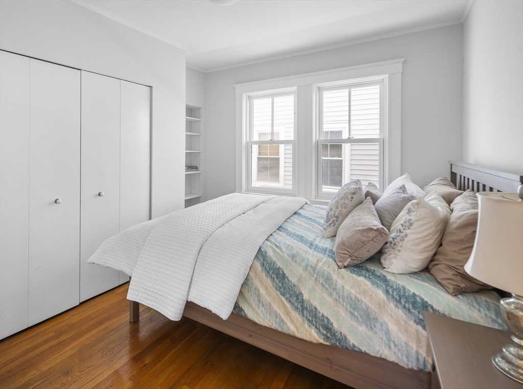 40 Eustis Street Cambridge, MA 02140 - Photo 13 of 23 a bedroom with a bed and window