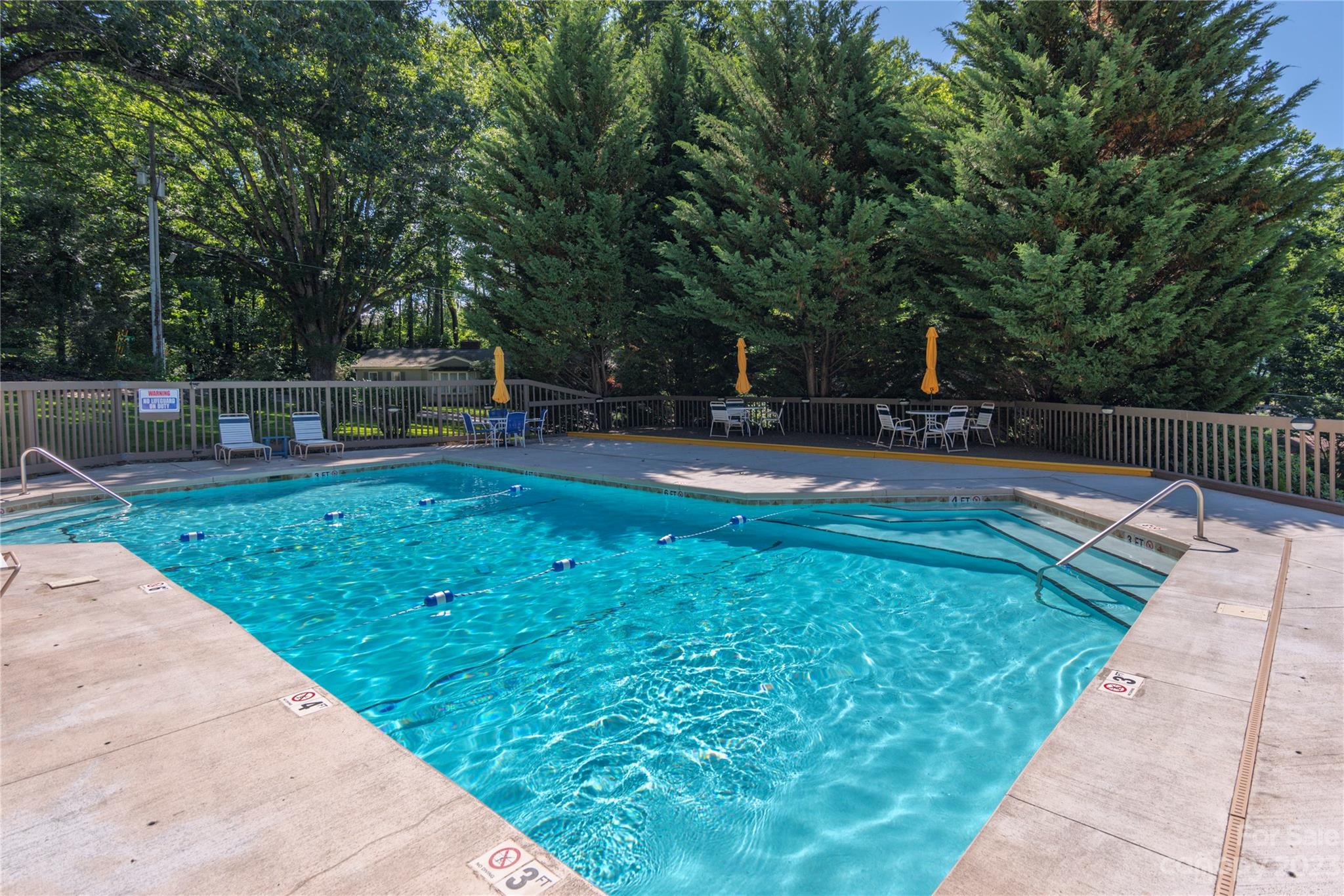 87 Willow Road, Unit D12 Waynesville, NC 28786 - Photo 19 of 21 a view of a backyard with couches plants and large trees