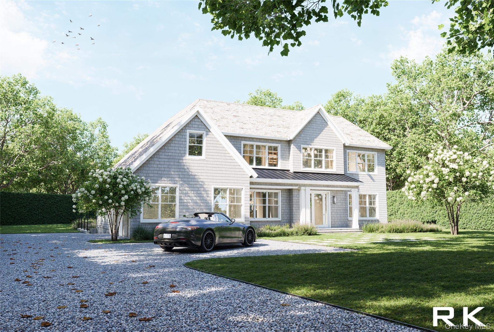 244 North Sea Mecox Road Southampton, NY 11968 - Photo 5 of 7 a view of a yard in front of house