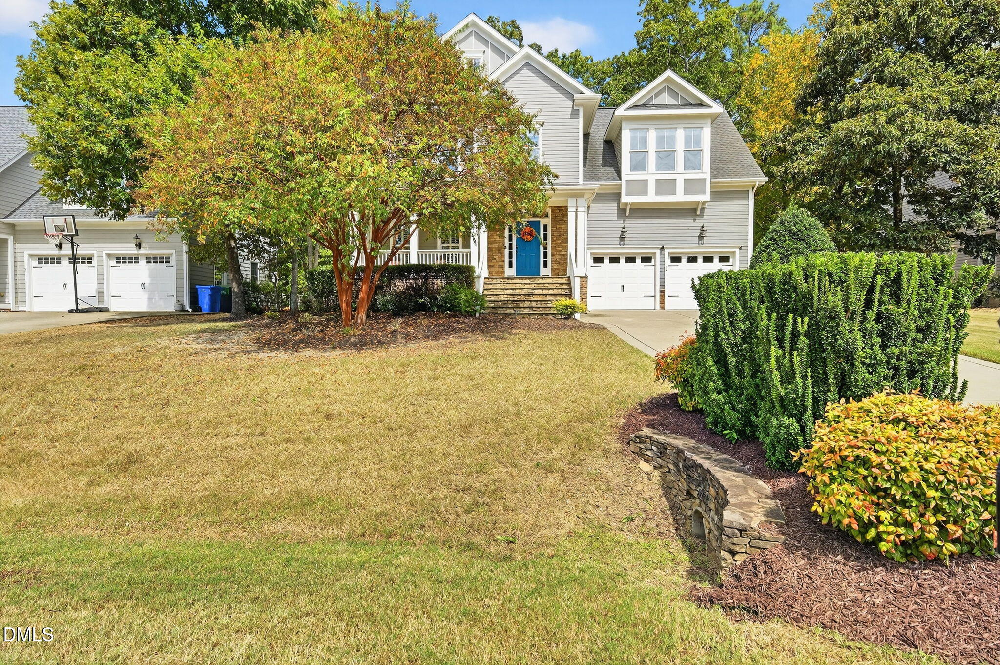 4305 Windscape Drive Apex, NC 27539 - Photo 49 of 50 a front view of a house with a yard