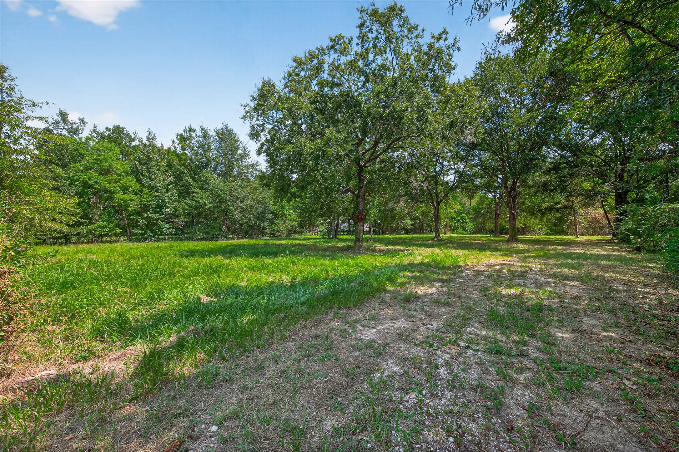 12297 Rebel Road Cleveland, TX 77327 - Photo 8 of 36 a view of outdoor space with deck and yard