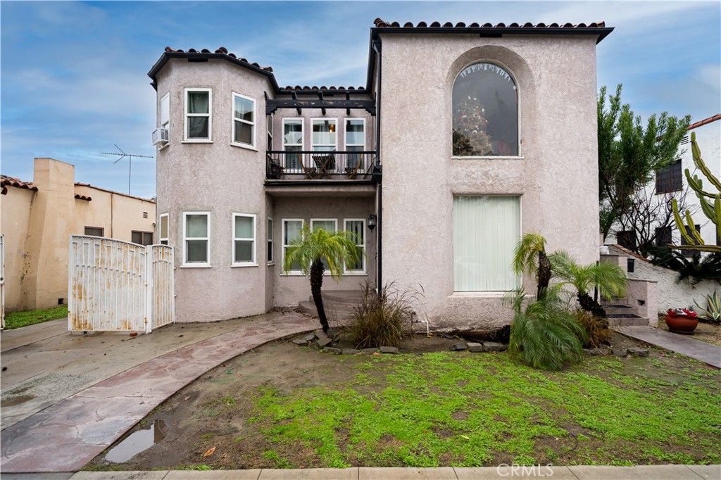 a view of front a house