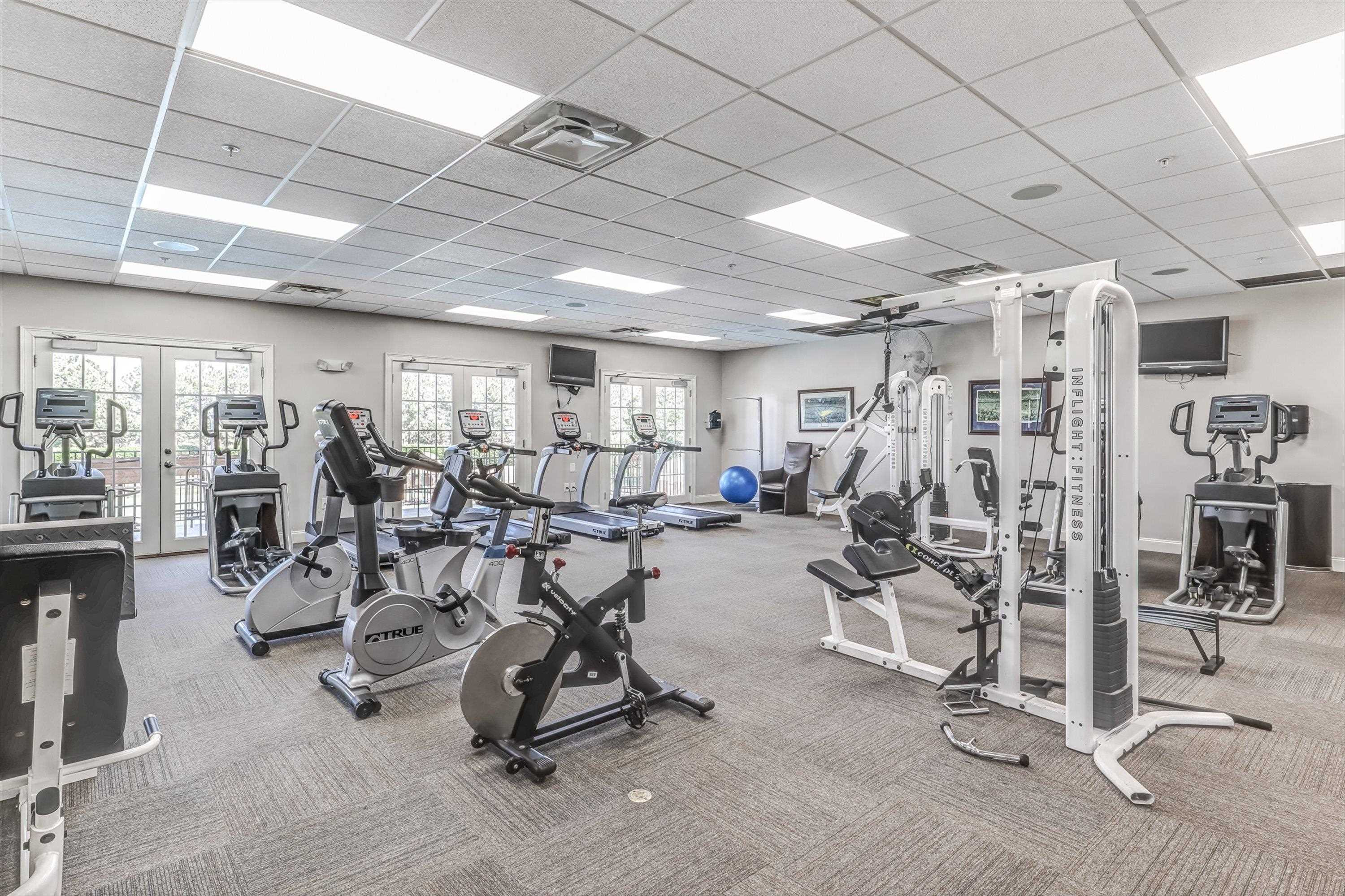 411 Provincial Street Raleigh, NC 27603 - Photo 36 of 41 a view of a room with gym equipment