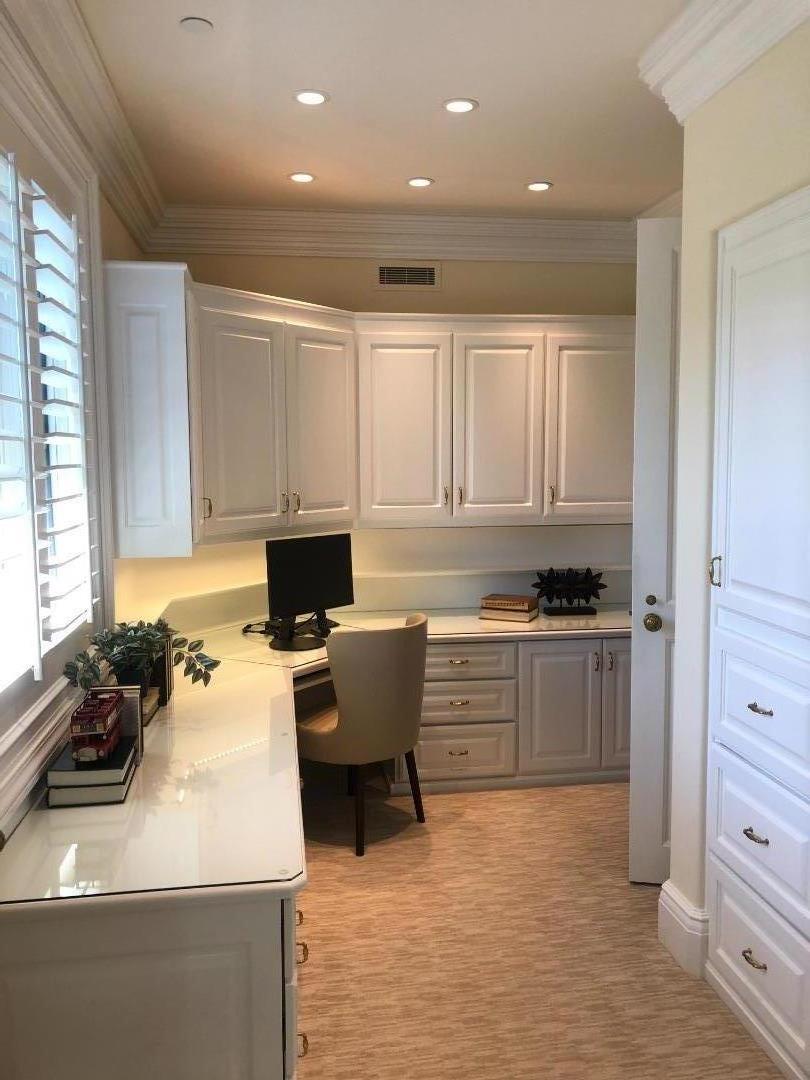 35 Ralston Road Atherton, CA 94027 - Photo 18 of 34 a kitchen with a sink appliances and cabinets