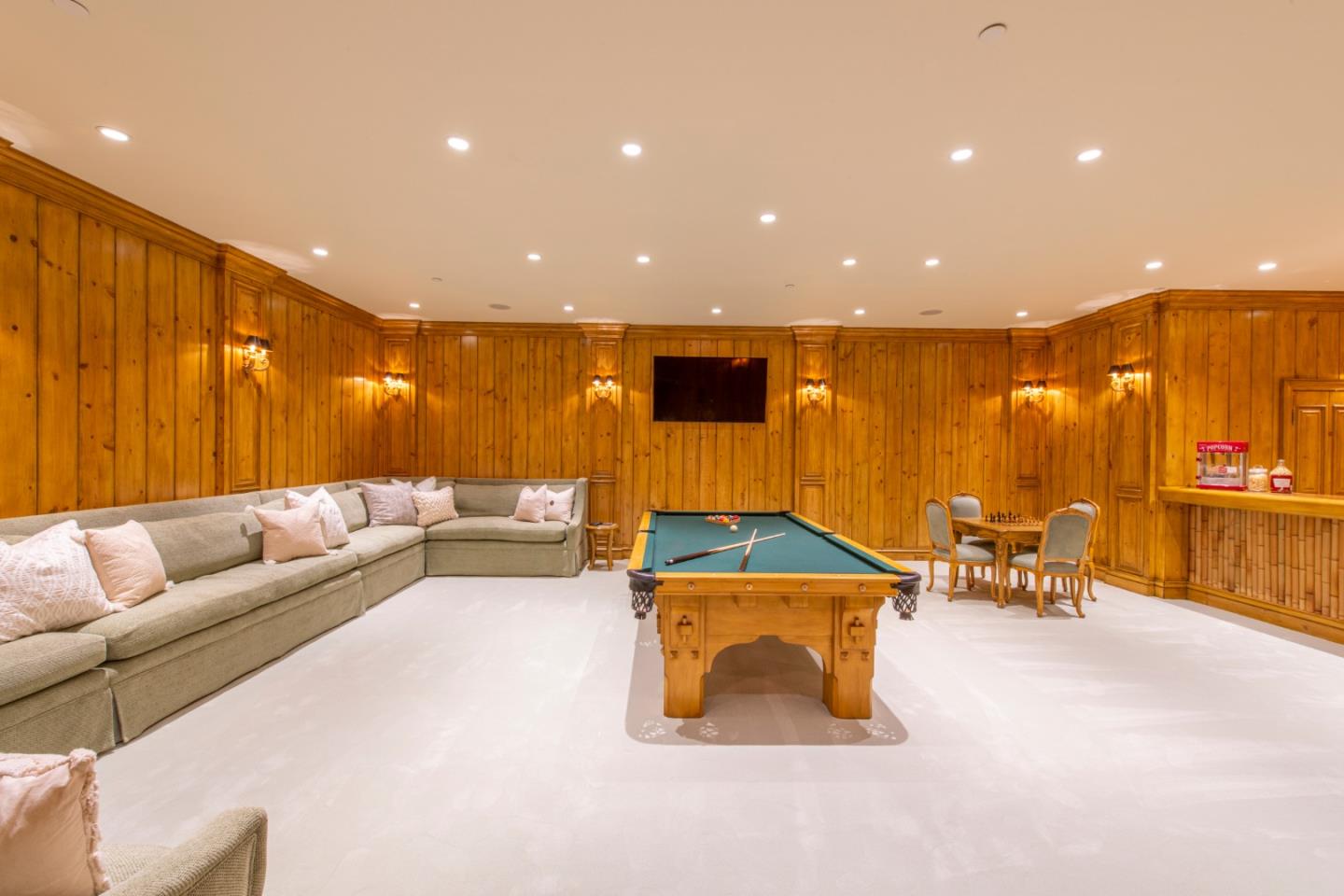35 Ralston Road Atherton, CA 94027 - Photo 20 of 34 a living room with furniture and a table