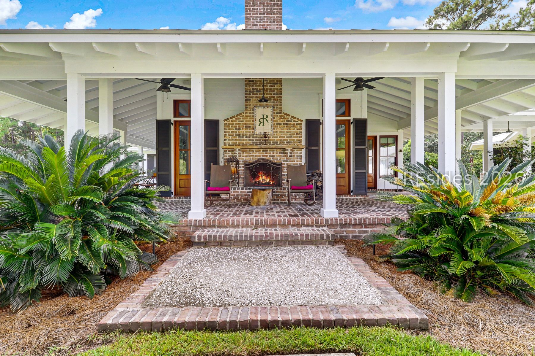 165 Golda Drive Ridgeland, SC 29936 - Photo 56 of 100 FirePlace on Porch