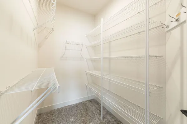 a view of walk in closet