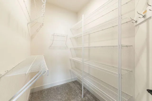 a view of walk in closet