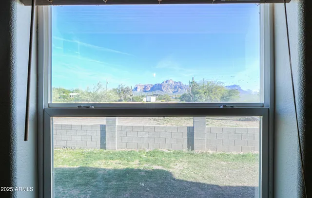 a view of a road with an ocean view