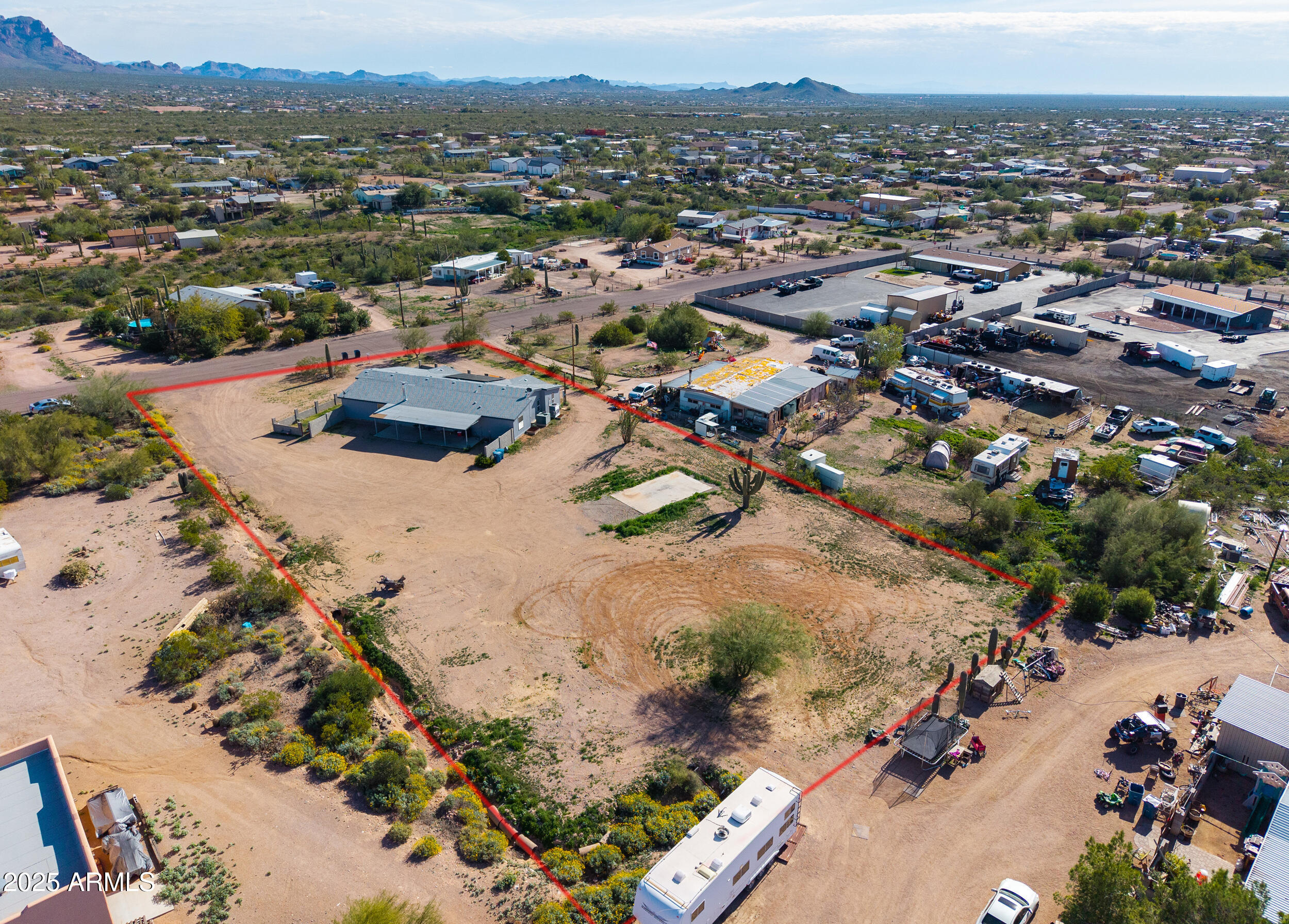 176 North Acacia Road Apache Junction, AZ 85119 - Photo 64 of 65 an aerial view of a city