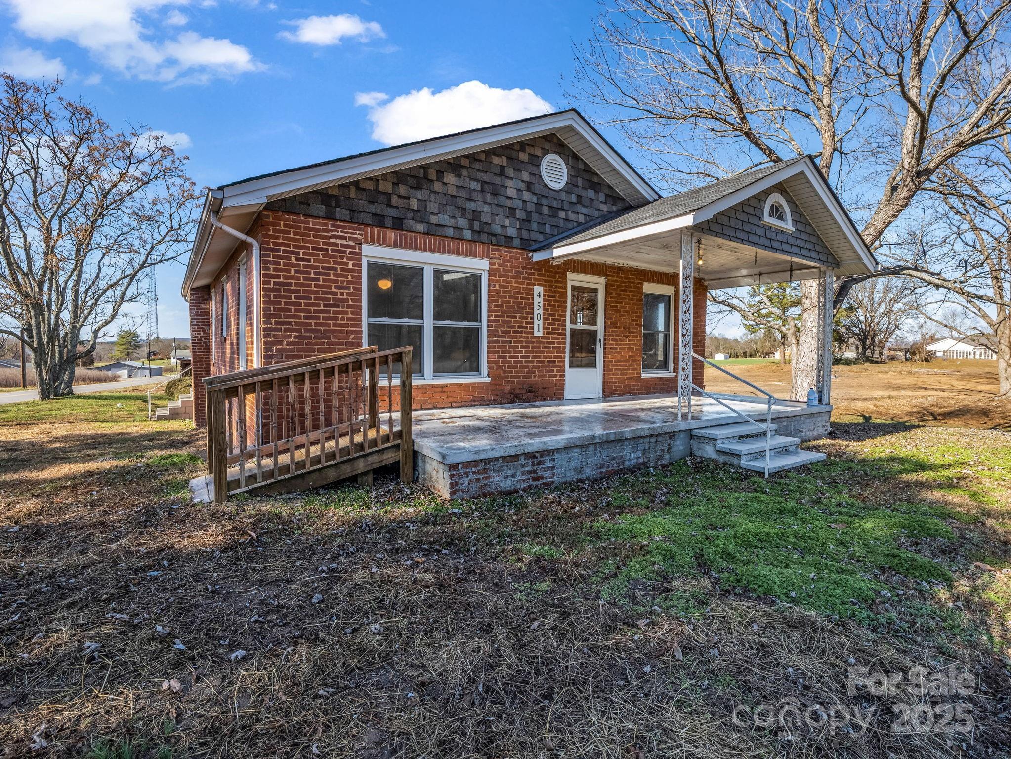 4501 Polkville Road Shelby, NC 28150 - Photo 25 of 35 a view of a house with a yard
