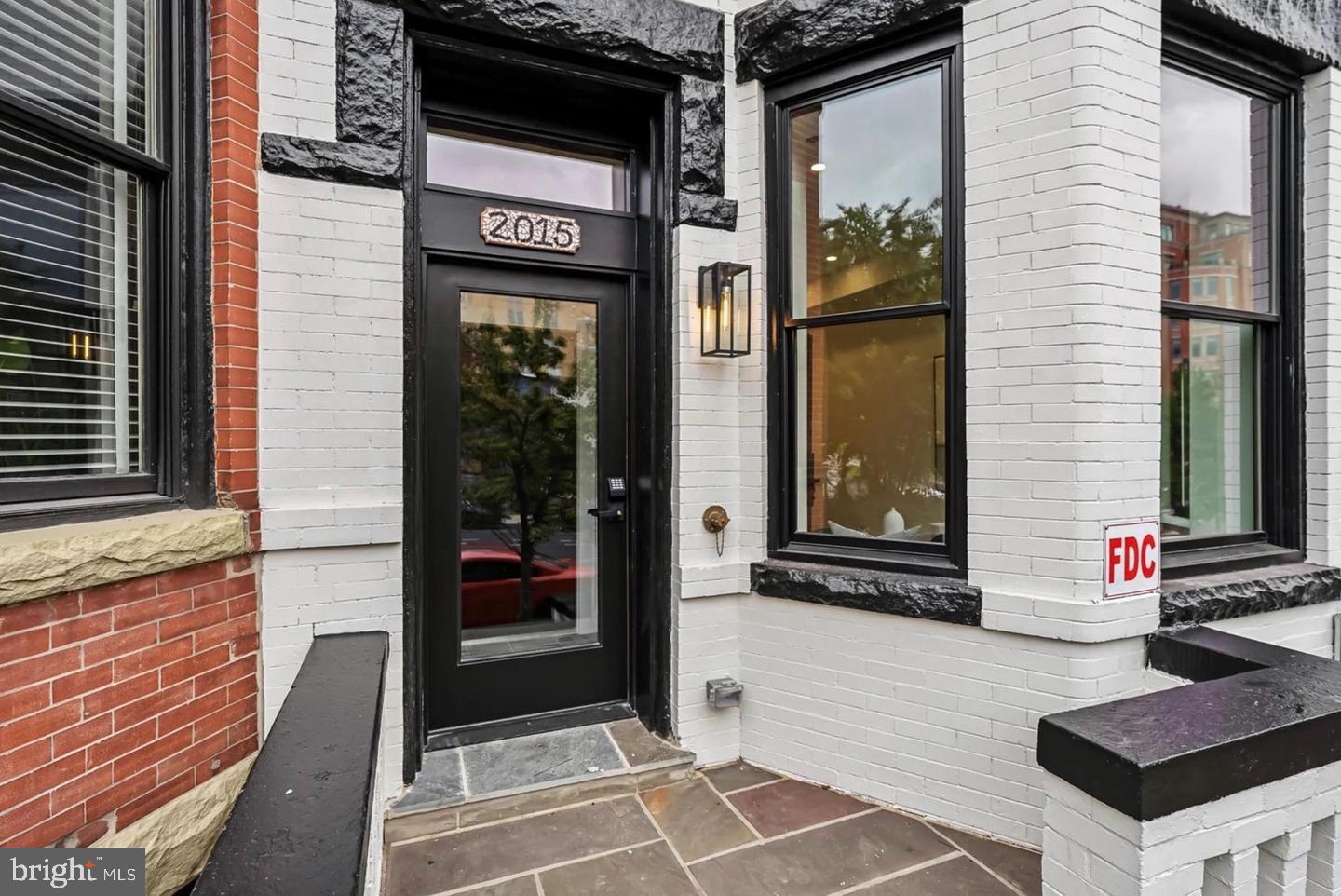 2015 13th Street Northwest, Unit 2 Washington, DC 20009 - Photo 2 of 42 a view of a entryway door front of house