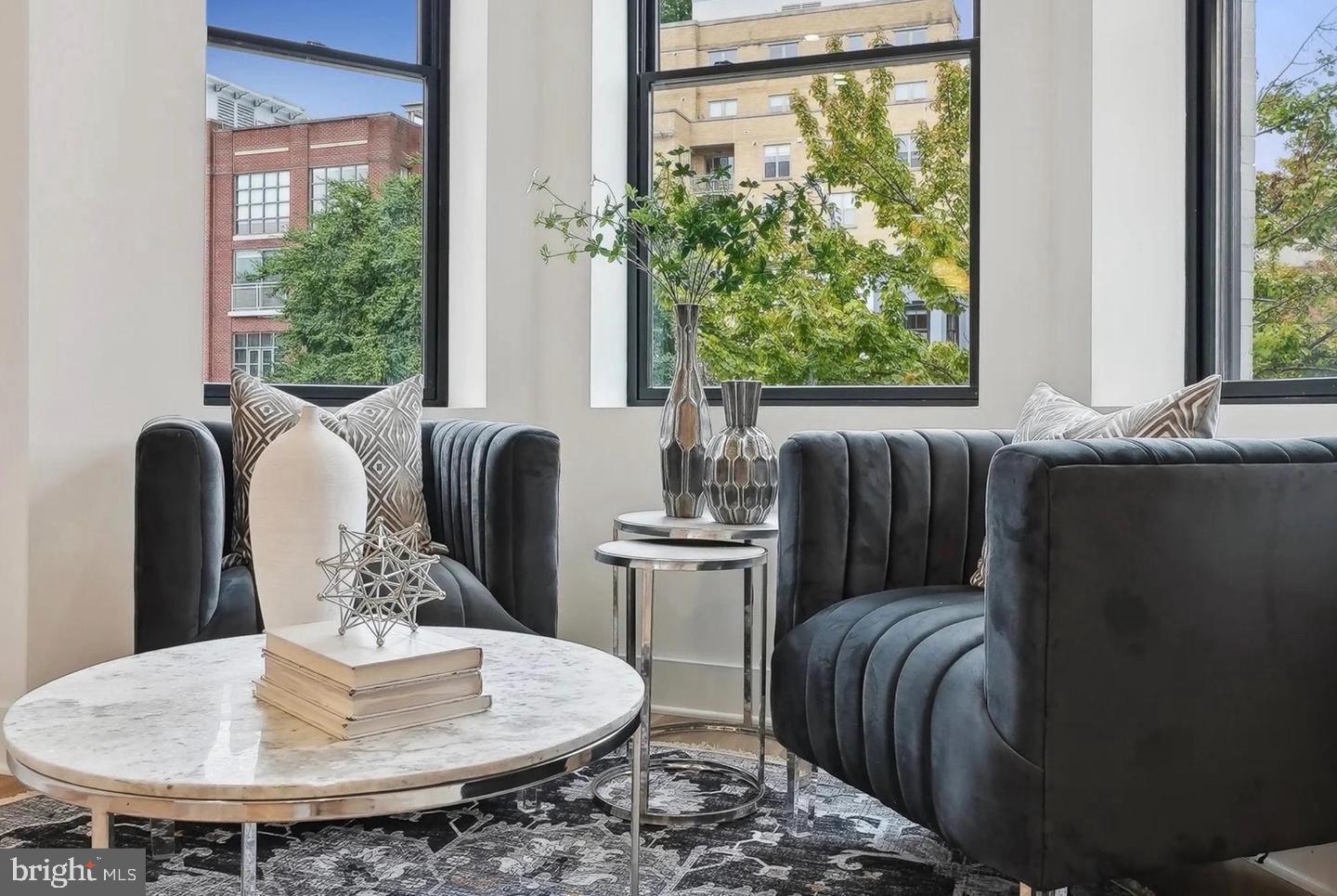 2015 13th Street Northwest, Unit 2 Washington, DC 20009 - Photo 4 of 42 a living room with furniture and a window