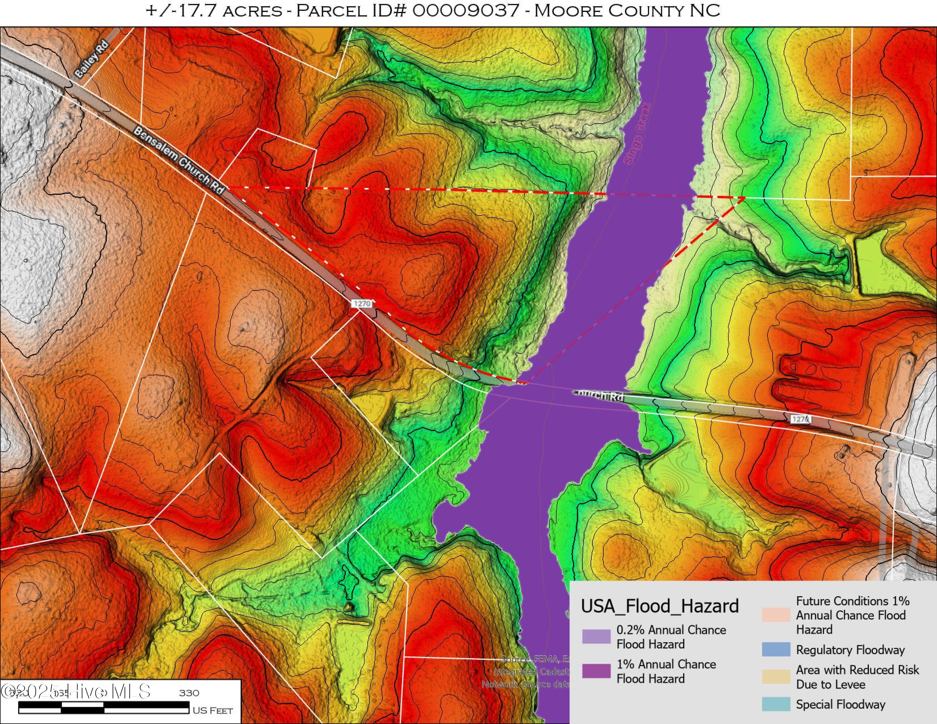 Tbd Bensalem Church Road Eagle Springs, NC 27242 - Photo 15 of 16 Flood Map