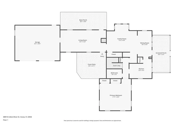$914,000 | 3809 Indian River Drive, Cocoa, FL 32926