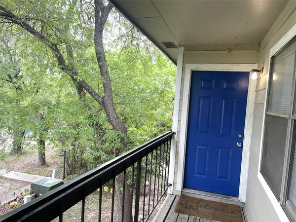 a view of balcony
