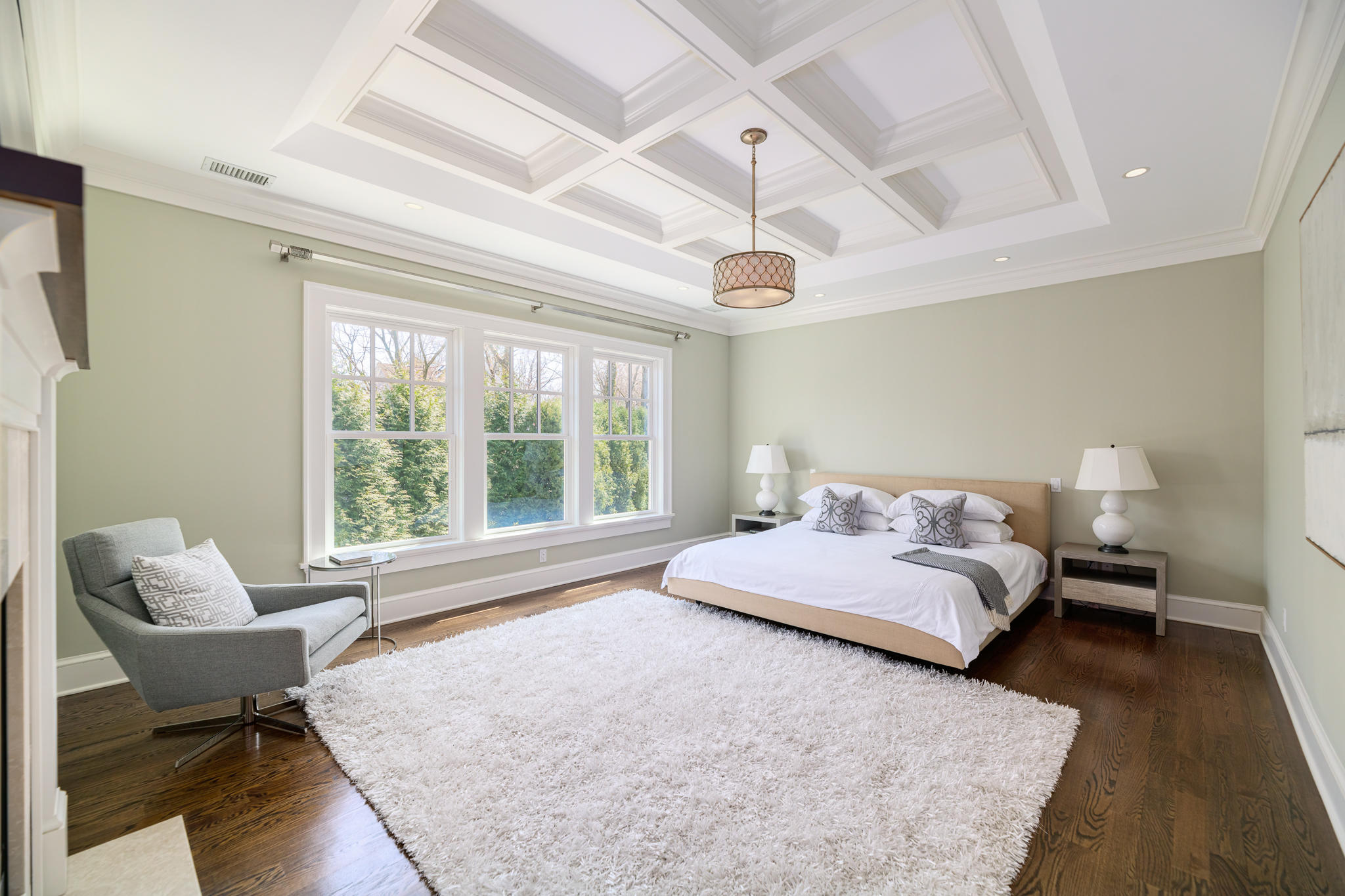 5 Gilliam Lane Riverside, CT 06878 - Photo 18 of 46 a bedroom with a bed and glass window