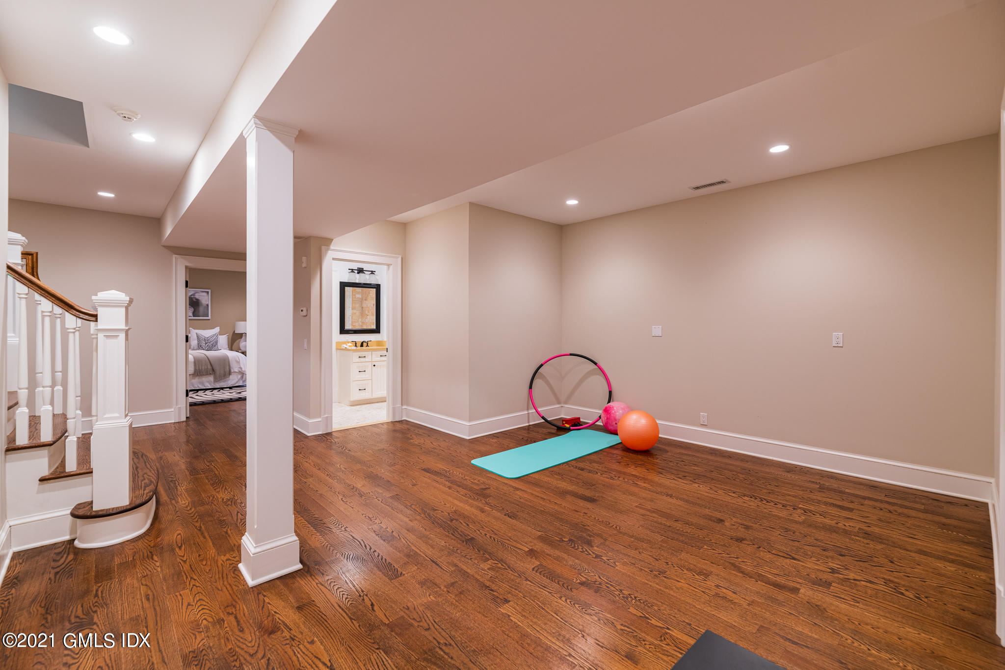5 Gilliam Lane Riverside, CT 06878 - Photo 27 of 46 a view of an empty room with wooden floor