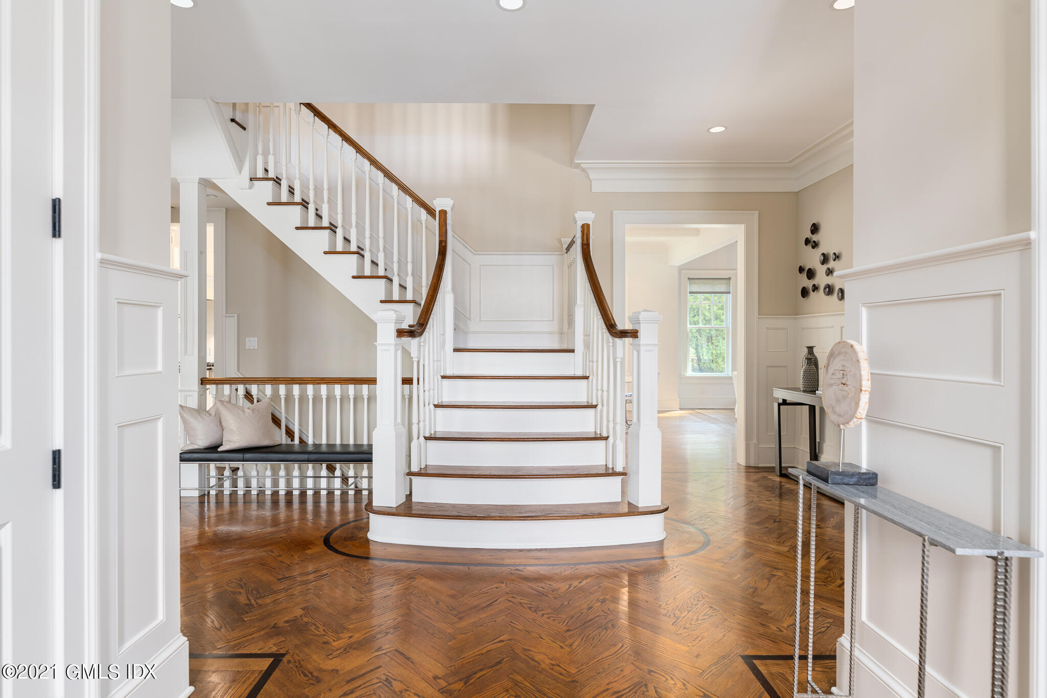 5 Gilliam Lane Riverside, CT 06878 - Photo 3 of 46 a view of entryway with wooden floor