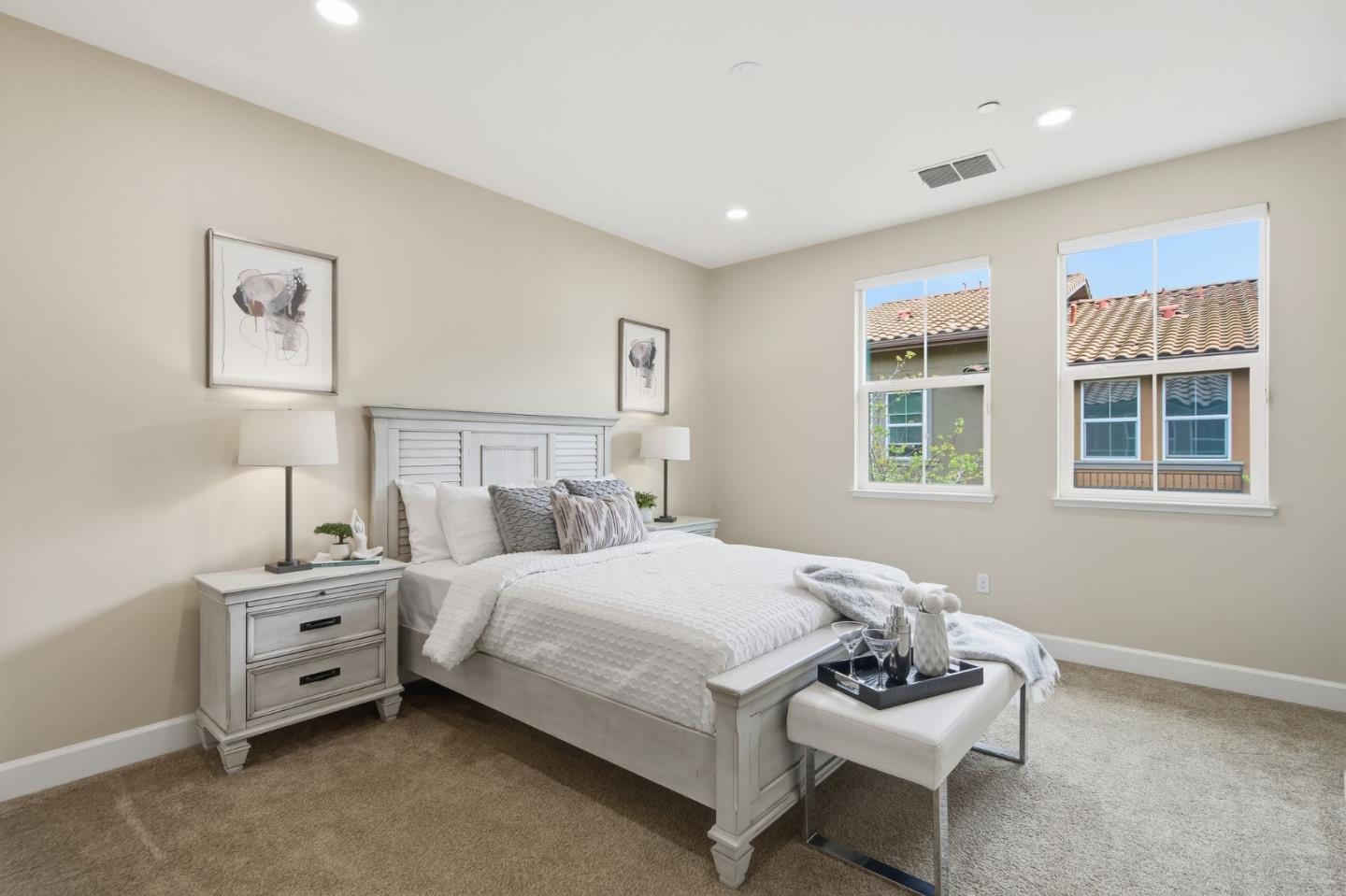 478 Rialto Place San Jose, CA 95128 - Photo 11 of 26 a bedroom with a bed and a window