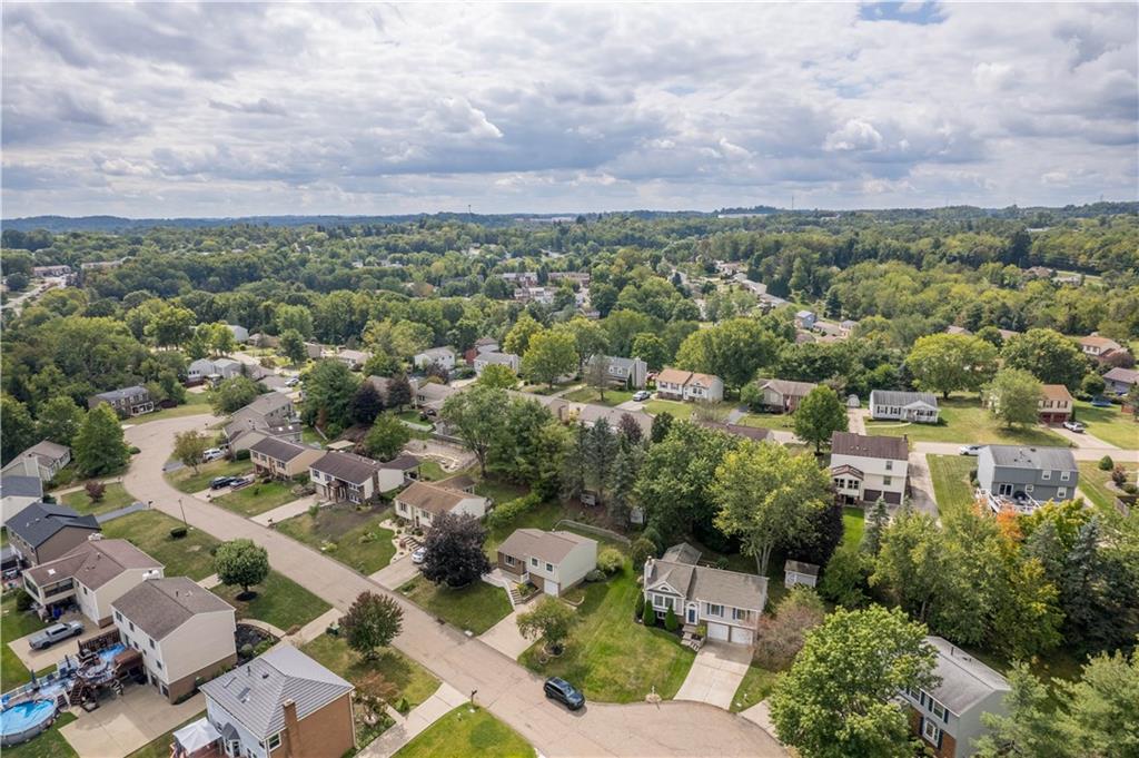 226 Briar Path Imperial, PA 15126 - Photo 31 of 33 an aerial view of a city with lots of residential buildings