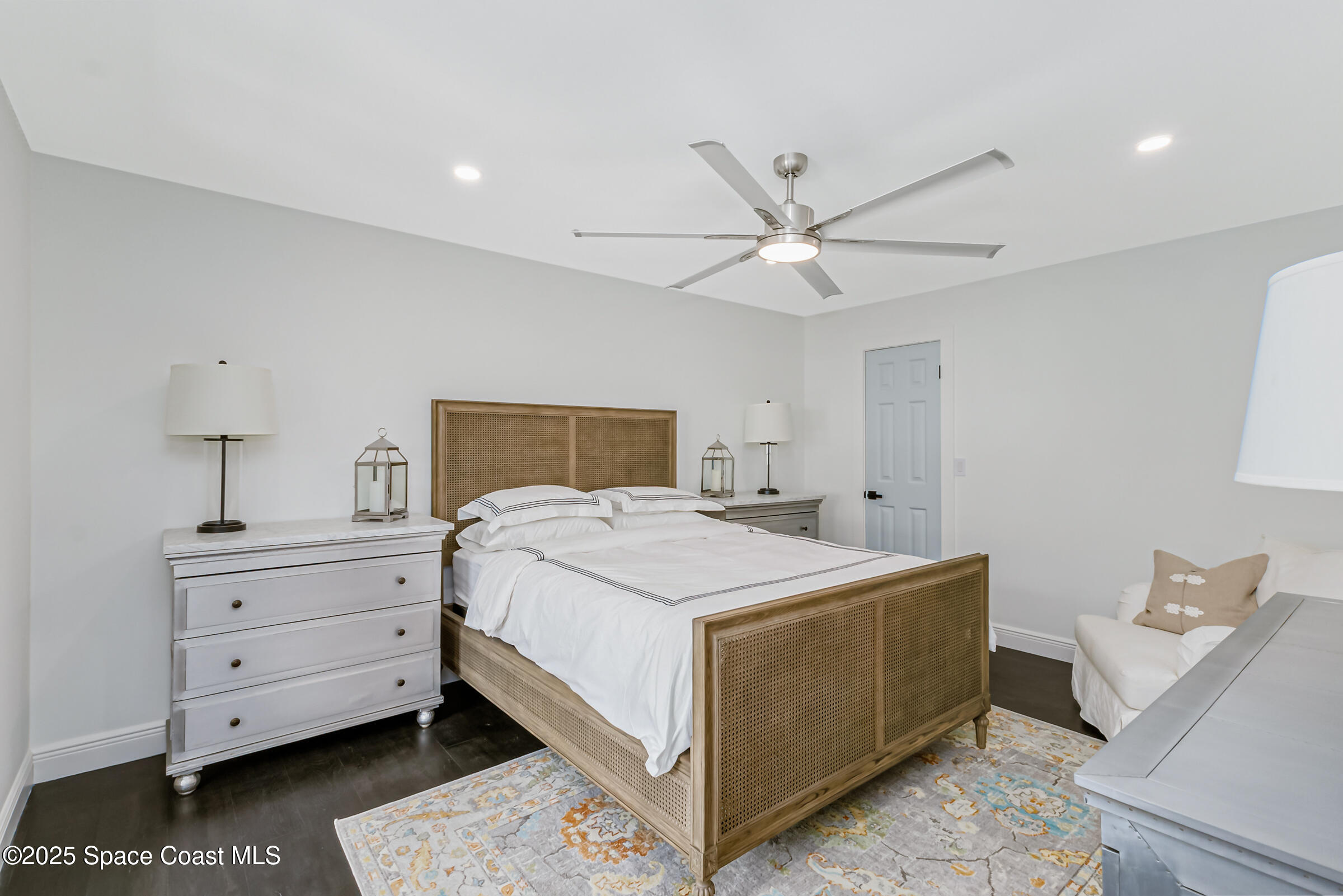 1307 Rockledge Drive Rockledge, FL 32955 - Photo 39 of 75 a bedroom with a bed and a dresser