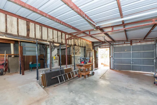 a view of storage and utility room
