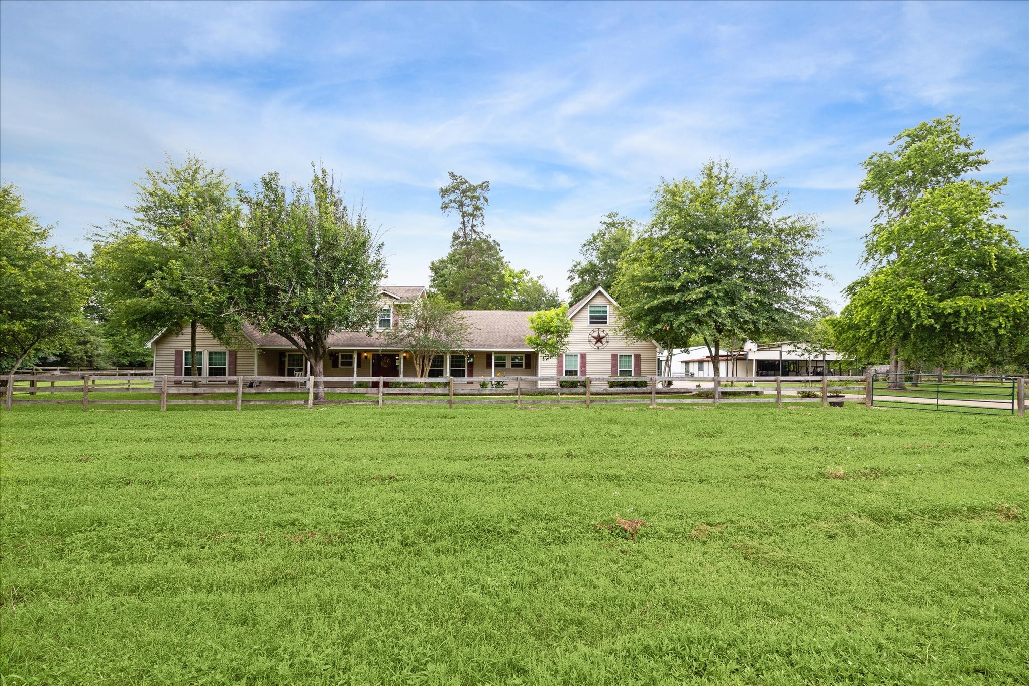 17814 Seidel Cemetary Road Tomball, TX 77377 - Photo 2 of 30 a view of a house with a big yard