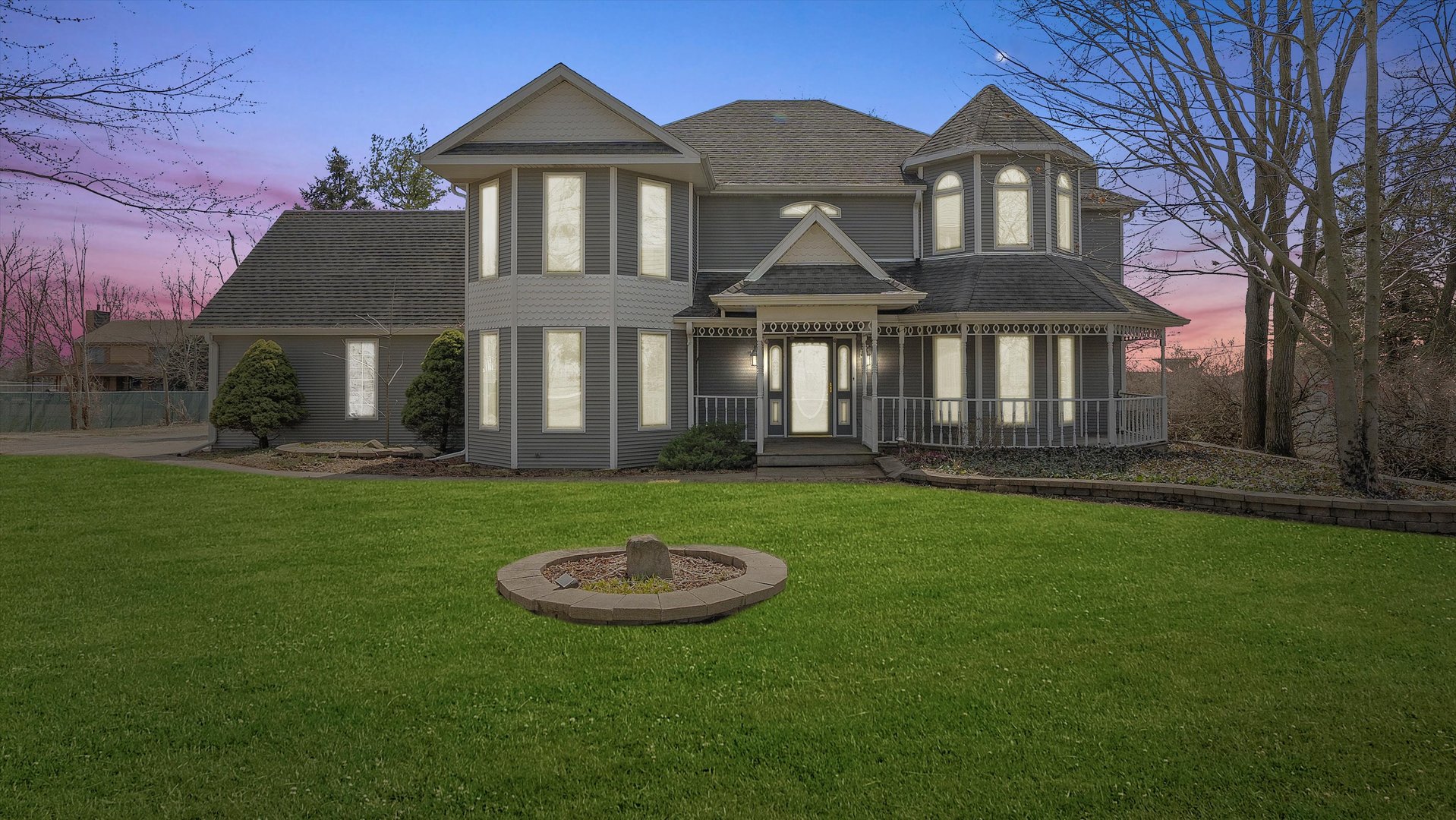 Undisclosed Address Elwood, IL 60421 - Photo 2 of 41 a front view of a house with a yard