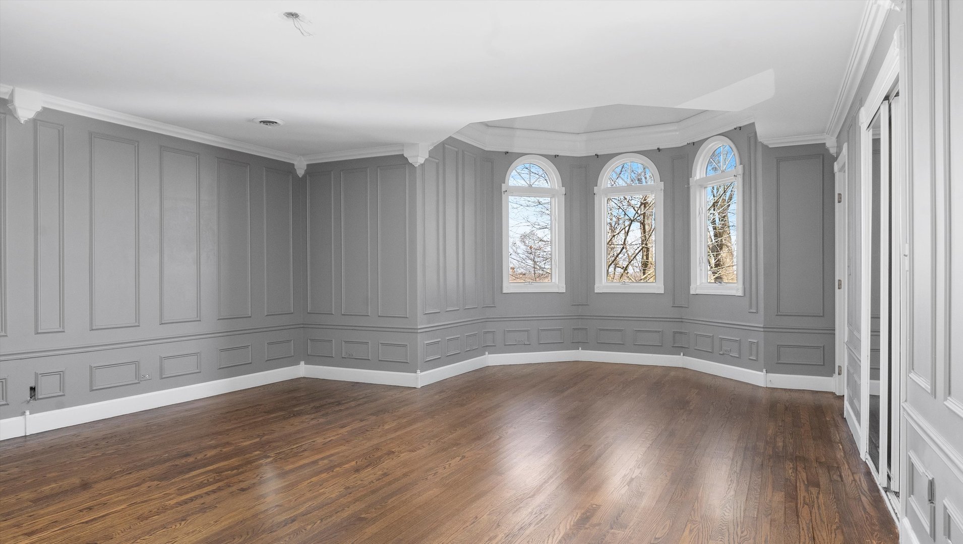 Undisclosed Address Elwood, IL 60421 - Photo 29 of 41 wooden floor in an empty room with a window