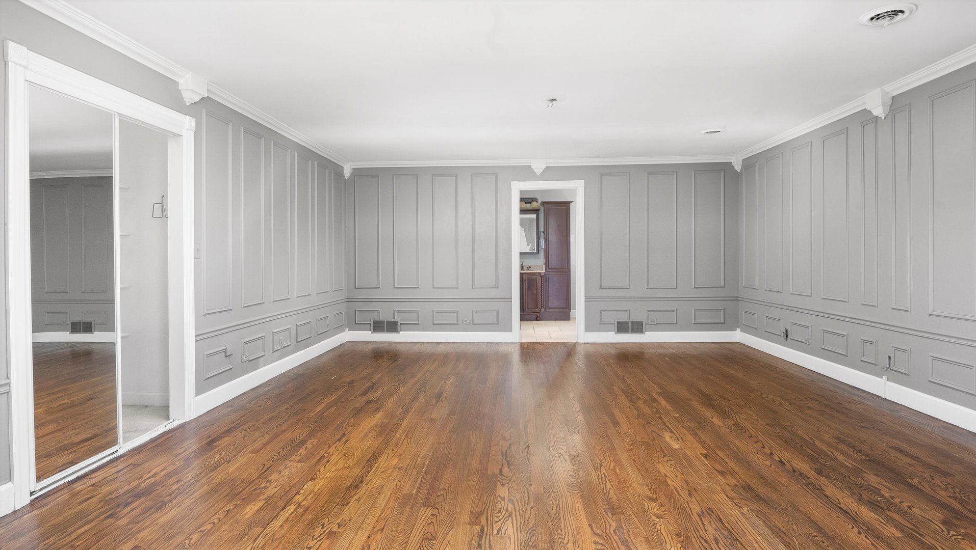 Undisclosed Address Elwood, IL 60421 - Photo 30 of 41 wooden floor in an empty room with a window