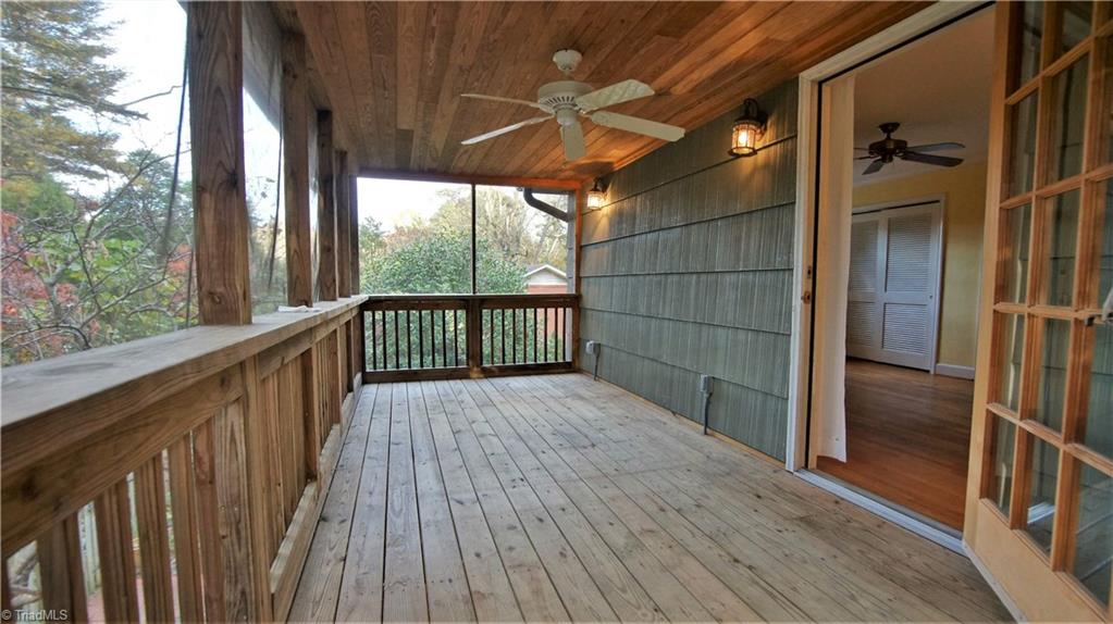 3020 Prytania Road Winston-Salem, NC 27106 - Photo 21 of 29 Private screened porch off of Master Suite!