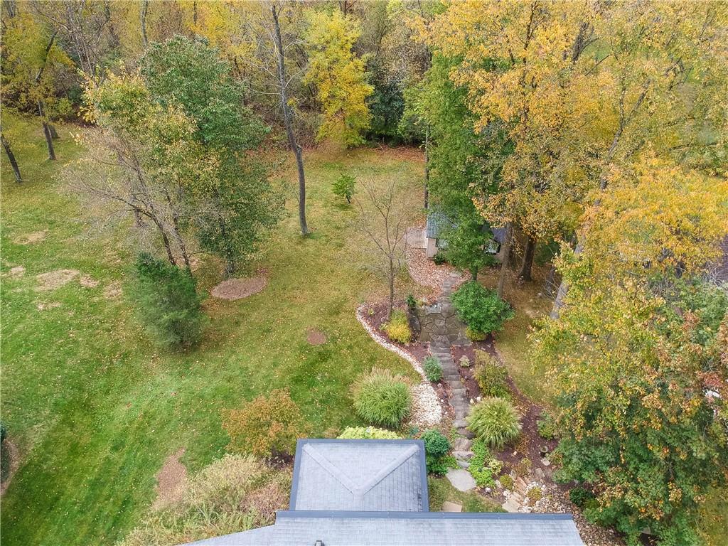 4201 Battle Ridge Road McDonald, PA 15057 - Photo 49 of 50 a view of a yard with plants and large trees