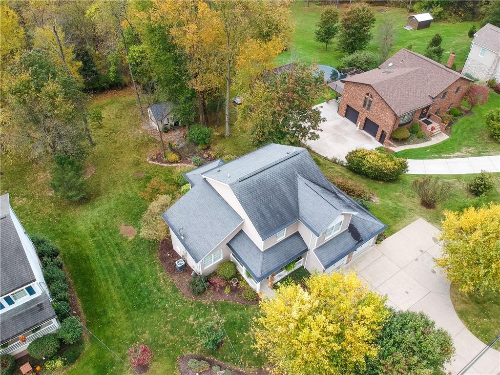 4201 Battle Ridge Road McDonald, PA 15057 - Photo 5 of 50 an aerial view of residential house with outdoor space and swimming pool