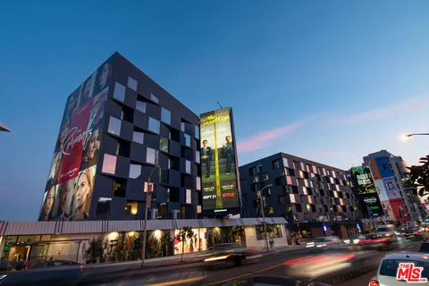 a view of building with street view