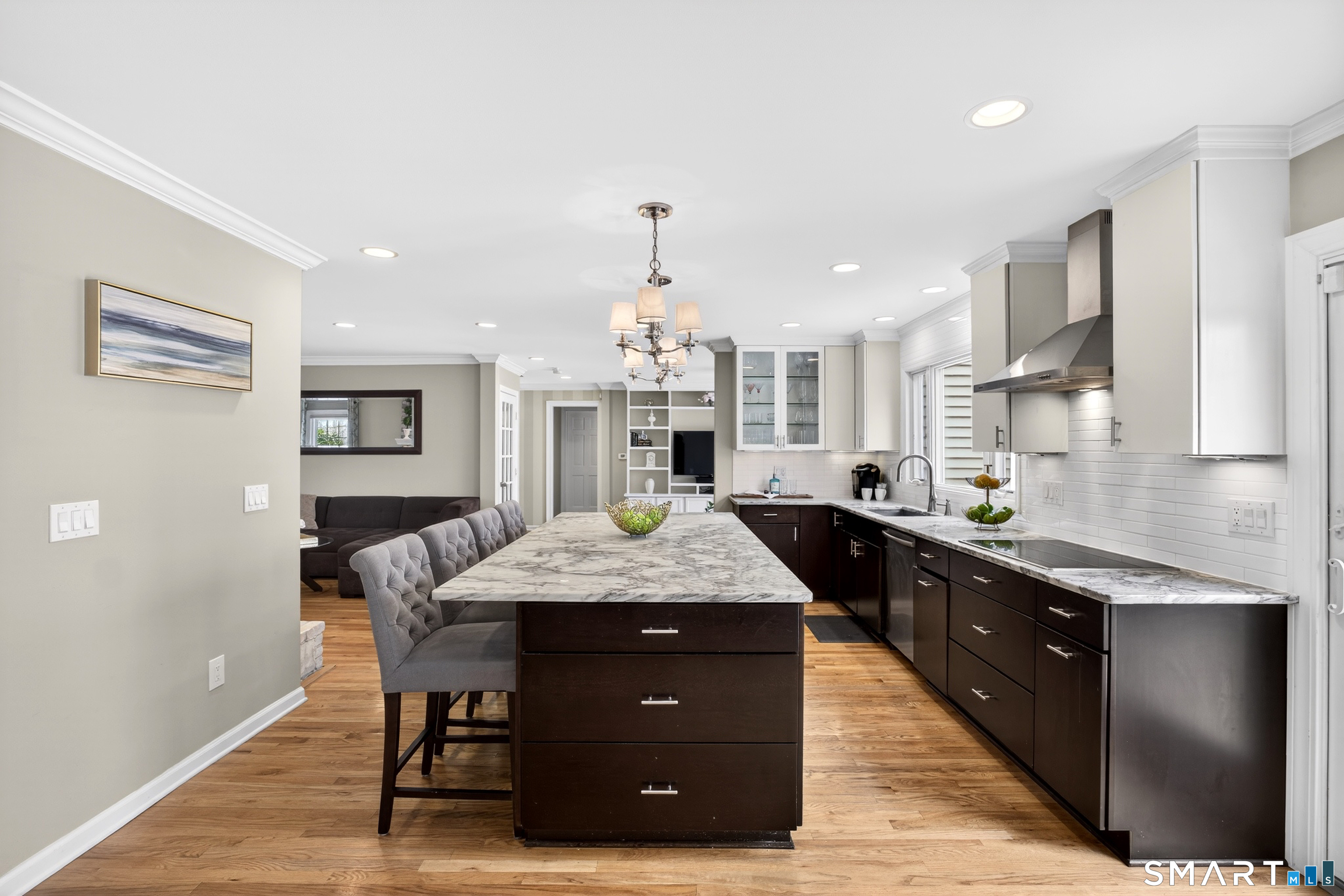 42 Great Hill Road Ridgefield, CT 06877 - Photo 9 of 40 Updated Kitchen with Large Center Island