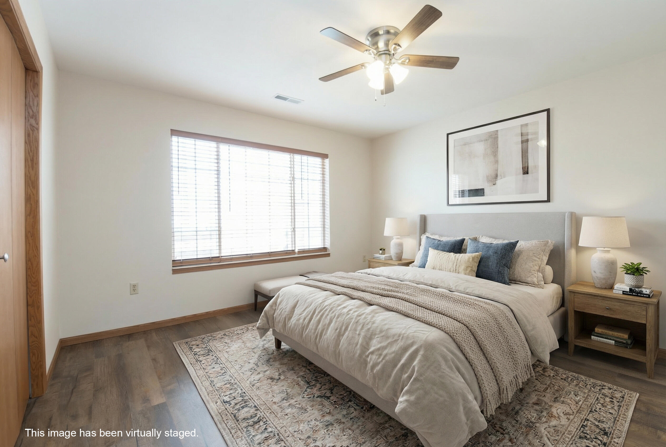 330 East Tyranena Park Road, Unit 2 Lake Mills, WI 53551 - Photo 6 of 33 Bedroom 1 - Virtually Staged