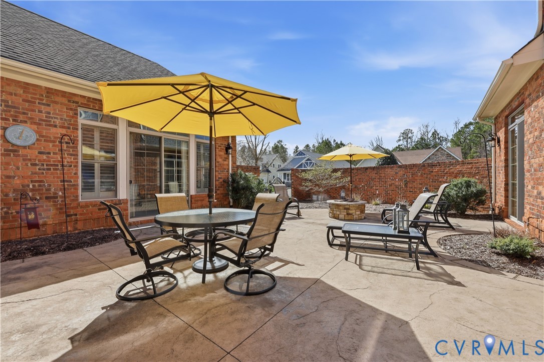 453 Bel Bridge Circle Midlothian, VA 23113 - Photo 15 of 39 Fire pit is here too!