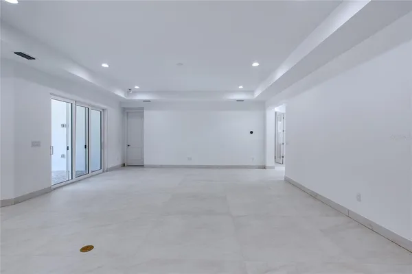 a view of city from balcony with outdoor space