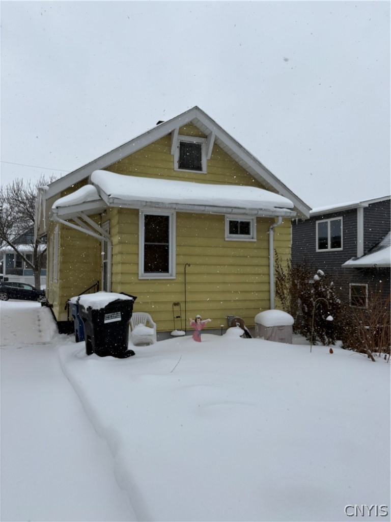 148 Culbert Street Syracuse, NY 13208 - Photo 21 of 21 Back of home
