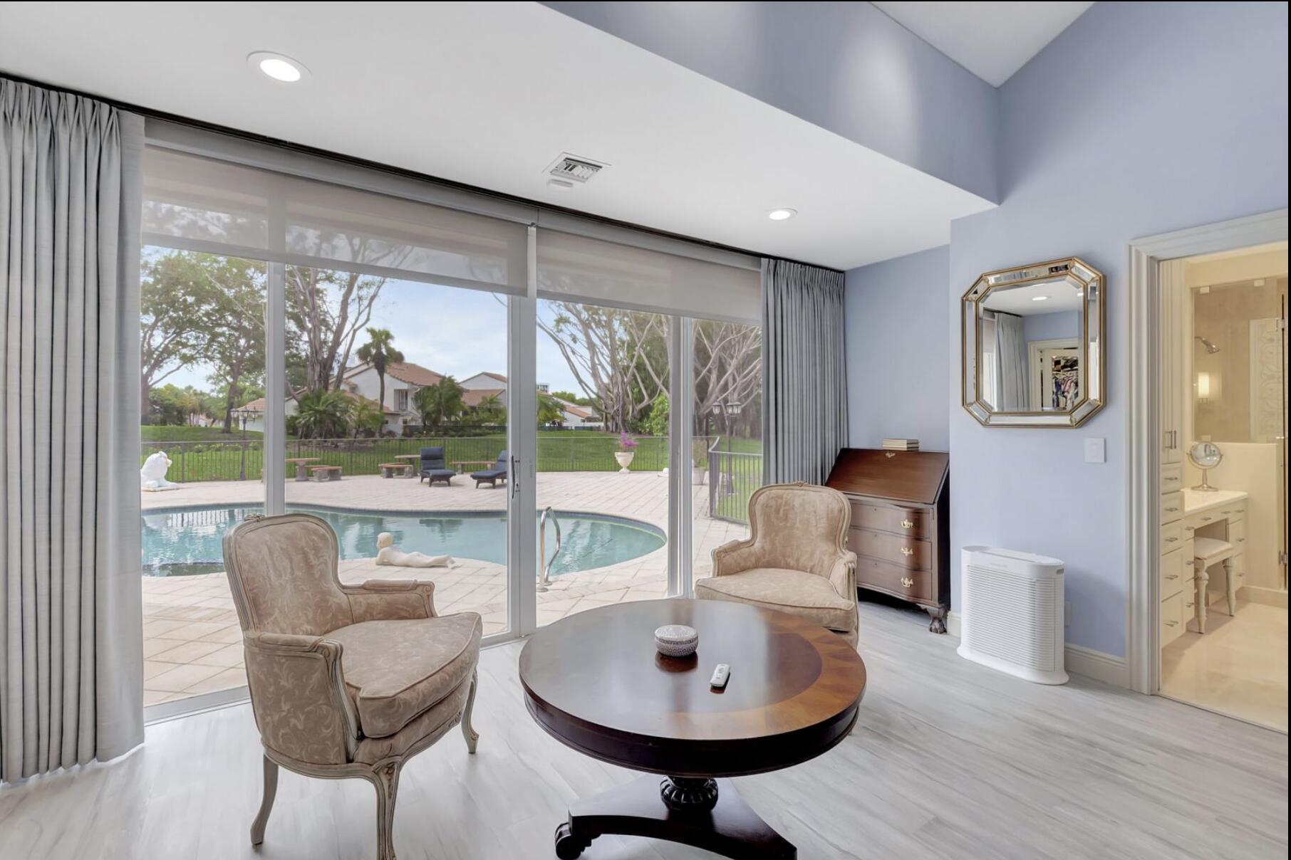 19719 Oakbrook Circle Boca Raton, FL 33434 - Photo 12 of 28 Primary Bedroom- Sitting Area